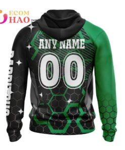 South Sydney Rabbitohs Custom Name Number Motocross Zip Hoodie Best Gift For Fans