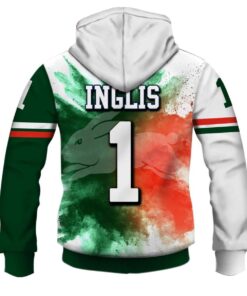 South Sydney Rabbitohs Greg Inglis Zip Hoodie For Fans