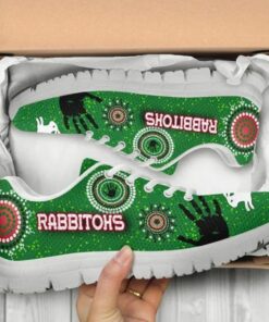 South Sydney Rabbitohs Indigenous Green Running Shoes 3