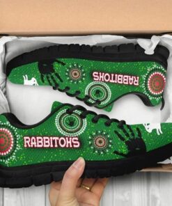 South Sydney Rabbitohs Indigenous Green Running Shoes 5