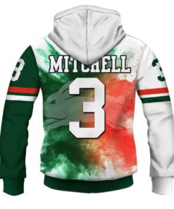 South Sydney Rabbitohs Latrell Mitchel Zip Hoodie Mix Colour