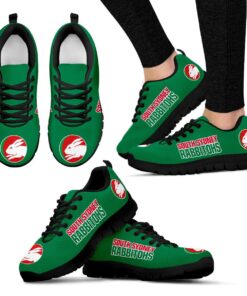 South Sydney Rabbitohs Running Shoes Green Gift