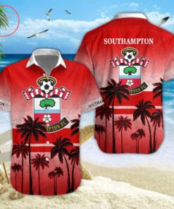 Southampton Fc Summer Palm Tree Tropical Aloha Shirt Best Gift For Fans