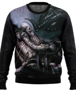 Space Jockey Plus Size Ugly Christmas Sweater 1