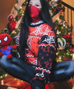 Spiderman Uniform Funny Ugly Christmas Sweater Best Xmas Gift For Marvel Fans