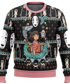 Howls Moving Castle Calcifer Fire Is So Delightful Ugly Xmas Sweater Gift For Studio Ghibli Fans