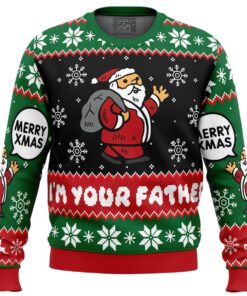 Spoiler Christmas Santa Claus Christmas Sweater Men