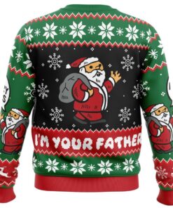 Spoiler Christmas Santa Claus Christmas Sweater Men