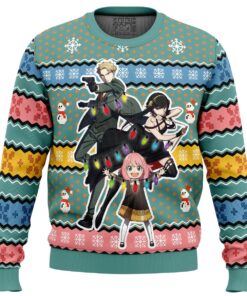 Spy Xmas Family Spy X Family Ugly Christmas Sweater Funny Gift For Fans