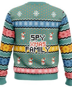 Spy Xmas Family Spy X Family Ugly Christmas Sweater Funny Gift For Fans