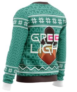 Squid Game Red Light Green Light Doll Ugly Sweater 3