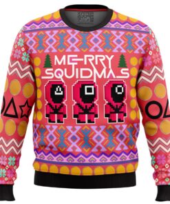 The Game Is On Squid Game Series Ugly Christmas Sweater Funny Gift For Fans