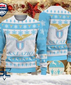 Ss Lazio Ugly Christmas Sweater For Fans