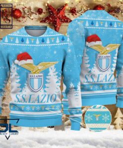 Ss Lazio Ugly Christmas Sweater For Fans