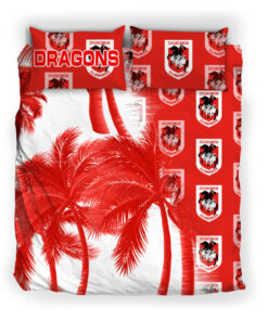 St. George Illawarra Dragons Coconut Tree Doona Cover