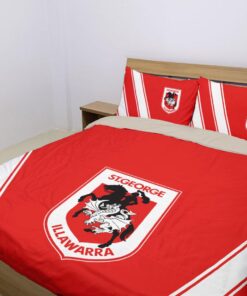 St George Illawarra Dragons Comforter Sets 3