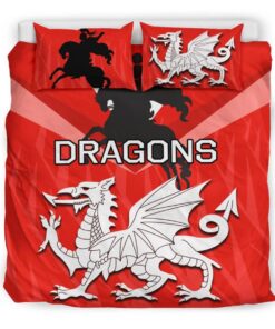 St George Illawarra Dragons Comforter Sets 4