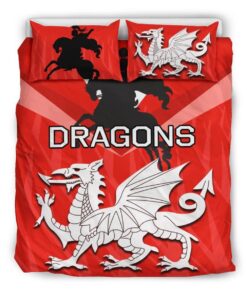 St George Illawarra Dragons Comforter Sets 48173