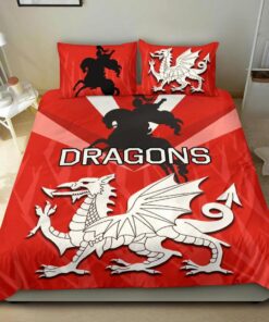 St George Illawarra Dragons Comforter Sets 5