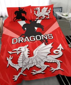 St George Illawarra Dragons Comforter Sets 6