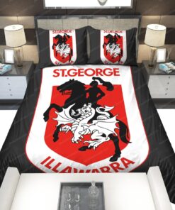 St George Illawarra Dragons Comforter Sets Gifts For Lovers 3