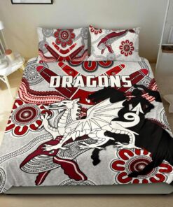 St George Illawarra Dragons Comforter Sets Gifts For Lovers 5