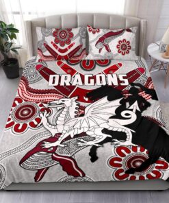 St George Illawarra Dragons Comforter Sets Gifts For Lovers 52266