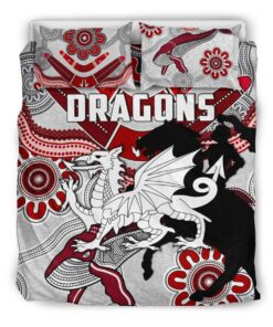 St George Illawarra Dragons Comforter Sets Gifts For Lovers 91063