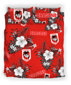 St. George Illawarra Dragons Custom Text Naidoc Week For Our Elders Doona Cover