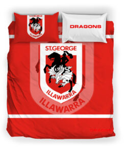 St. George Illawarra Dragons Red Edition Doona Cover