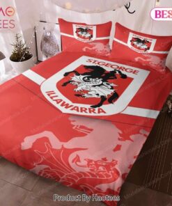 St George Illawarra Dragons Red Edition Doona Cover 3