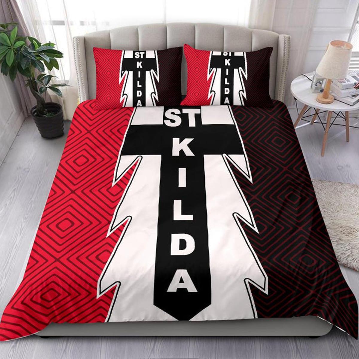 St Kilda Saints Indigenous Bedding Set