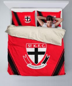 St Kilda Saints Duvet Covers Funny Gift For Fans