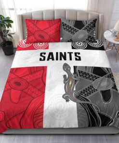 St Kilda Saints Indigenou Bedding Set