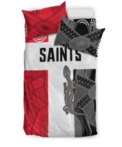 St Kilda Saints Indigenou Bedding Set 2