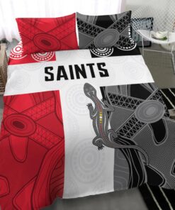 St Kilda Saints Indigenou Bedding Set 4