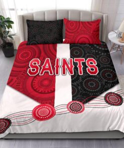 St Kilda Saints Indigenous Bedding Set