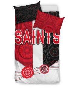 St Kilda Saints Indigenous Bedding Set