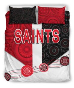 St Kilda Saints Indigenous Bedding Set 3