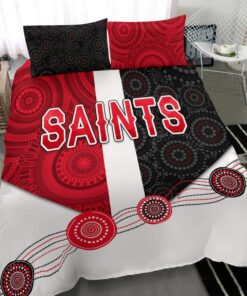 St Kilda Saints Indigenous Bedding Set 5