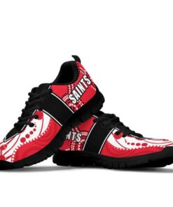 St Kilda Saints Indigenous Red Running Shoes Gift For Fans