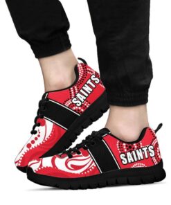 St Kilda Saints Indigenous Red Running Shoes Gift For Fans 3