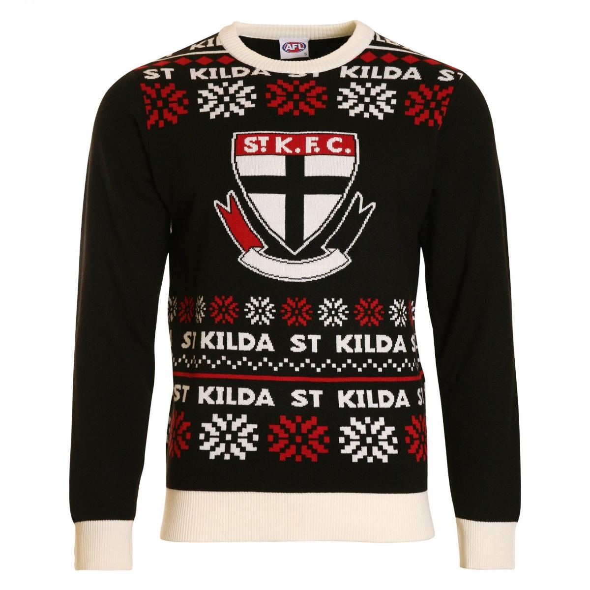 St Kilda Saints Ugly Christmas Sweater For Fans