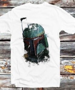 Star Wars Boba Fett Grunge Vintage Style T-shirt Best Fans Gifts