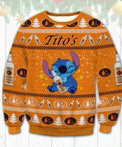 Vodka Ho Ho Ho Tito’s Vodka Ugly Sweater