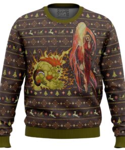 Street Fighter Ken Vs. Blanka Ugly Christmas Sweater Gift