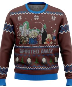 Studio Ghibli Spirited Away Alt Christmas Sweater Women