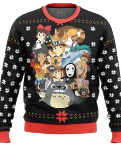 Studio Ghibli Xmas Main Christmas Sweatshirt