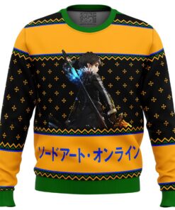 Sword Art Online Beater Ugly Christmas Sweater Gift