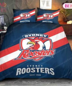 Sydney Roosters Blue Red Doona Cover 4